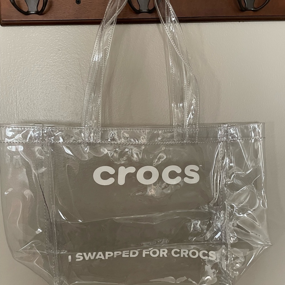 Clear croc bags